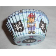 Pirate Cupcake Cases - Pack of 50